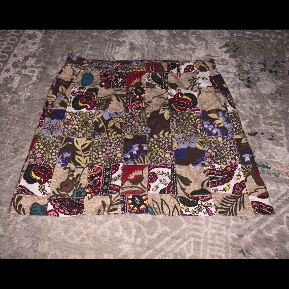 An Absolute Must Have! Patchwork Mini Skirt